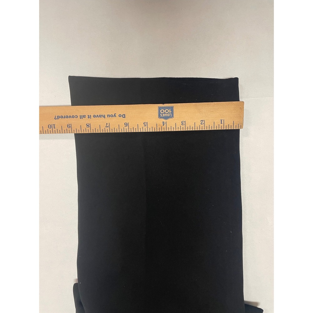 Kasper & Company ASL Black Pleated Dress Pants High Waist Straight Leg Size 8 - Picture 12 of 16